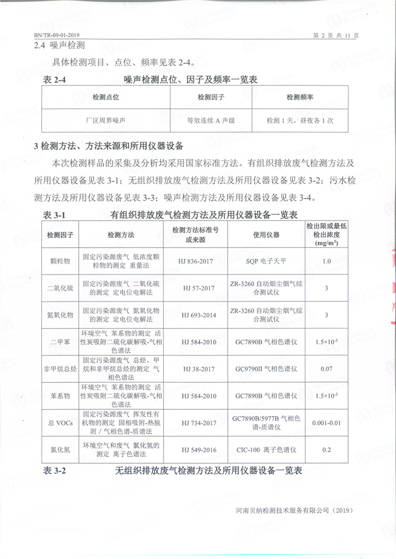 第三季例行檢驗報告